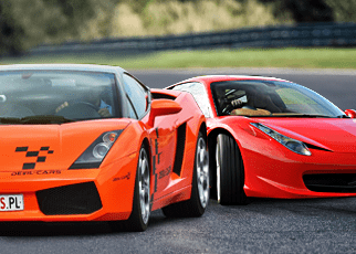 Lamborghini Gallardo vs. Ferrari Italia (458) Lamborghini Gallardo vs. Ferrari Italia (458)